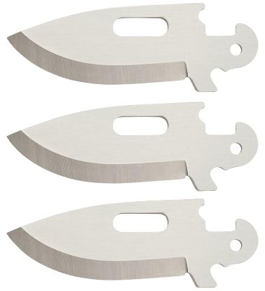 Picture of Cold Steel Cs40ap3az Click-N-Cut Blades For Click-N-Cut Knife Drop Point 2.50" 420J2 Ss Blade Silver 3 Blades 