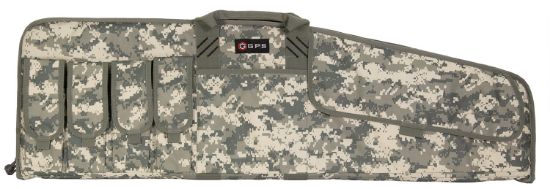 Picture of Gps Bags Src42acu Single Rifle Case A-Tacs Au 600D Polyester W/ Mag Pouch Lockable Zippers & Fleece-Lining 