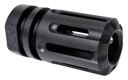Picture of Angstadt Arms Aaf09hhb28 Flash Hider Black Hardcoat Anodized Steel With 1/2"-28 Tpi Threads 1.75" Oal For 9Mm Luger 