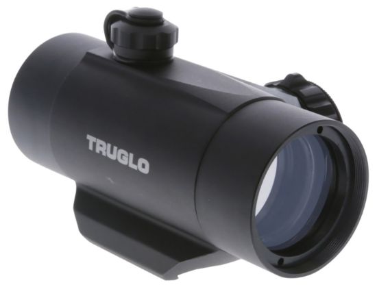 Picture of Truglo Tgtg8030b3 Traditional Anodized Matte Black 1X 30Mm Red Descending Diameter Dots Reticle 