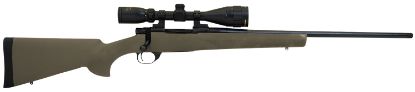 Picture of Howa Hgp2308g M1500 Gamepro Gen2 308 Win 4+1 22" Barrel, Blued Steel Receiver, Od Green Hogue Overmolded Synthetic Stock Includes Nikko Stirling Gamepro 4-12X40mm Scope 