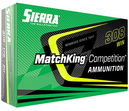 Picture of Sierra A227501 Matchking Competition 308 Win 175 Gr Sierra Matchking Bthp 20 Per Box/ 10 Case 