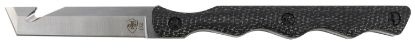 Picture of Templar Knife Ntkb222 Neck 2.46" Fixed Tanto Plain Powder Coated D2 Steel Blade/ 4.22" Black Canvas Micarta Handle Includes Lanyard/Sheath 