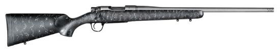 Picture of Christensen Arms Ca10280h13211 Mesa 6.5 Creedmoor 4+1 22" Threaded Barrel, Tungsten Gray Cerakote, Black With Gray Webbing Stock 