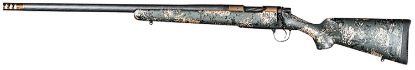 Picture of Christensen Arms 8010620700 Ridgeline Fft 6.5 Creedmoor 4+1 20" Carbon Fiber/Threaded Barrel, Burnt Bronze Cerakote, Green With Black/Tan Accents Stock, Left Hand 