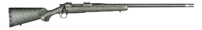 Picture of Christensen Arms Ca10268315333 Summit Ti Full Size 7Mm Rem Mag 3+1, 26" Natural Titanium Steel Threaded Barrel, Natural Titanium Aluminum Receiver, Green W/Black/Tan Accents Fixed Sporter Stock 