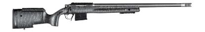 Picture of Christensen Arms 8010400500 Ba Tactical Long Range 6Mm Creedmoor 4+1 24" Carbon Fiber Barrel, Black Nitride Finish, Black With Gray Webbing Stock 