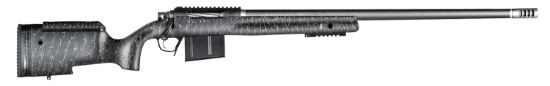 Picture of Christensen Arms Ca10270285481 Ba Tactical Long Range 300 Win Mag 3+1 26" Carbon Fiber Barrel, Black Nitride Finish, Black With Gray Webbing Stock 