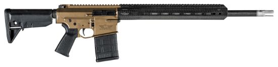 Picture of Christensen Arms Ca112113137232 Ca-10 G2 6.5 Creedmoor 20+1 20" Barrel, Brunt Bronze Cerakote Metal Finish, Black Adjustable Bcm Gunfighter Stock, Black Polymer Grip 