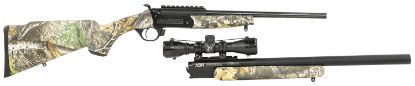 Picture of Traditions Crx62200621 Crackshot Xbr Package 22 Cal/27 Long Cal 16.50"-20" Blued Barrel, Realtree Edge Stock Includes Two Barrels, 4X32 Scope, Three Firebolt Arrows 