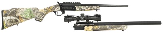 Picture of Traditions Crx62200621 Crackshot Xbr Package 22 Cal/27 Long Cal 16.50"-20" Blued Barrel, Realtree Edge Stock Includes Two Barrels, 4X32 Scope, Three Firebolt Arrows 