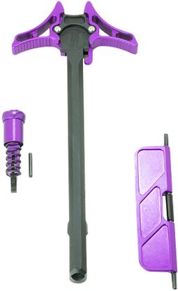 Picture of Timber Creek Outdoors Eupkppa Enforcer Upper Parts Kits Purple Anodized Aluminum For Ar-15 