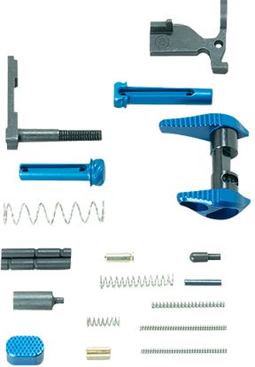 Picture of Timber Creek Outdoors Arlpkb Lower Parts Kit Blue Anodized Aluminum For Ar-15 