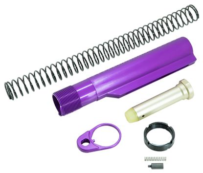 Picture of Timber Creek Outdoors Arbtkppa Buffer Tube Kit Purple Anodized For Ar-15 
