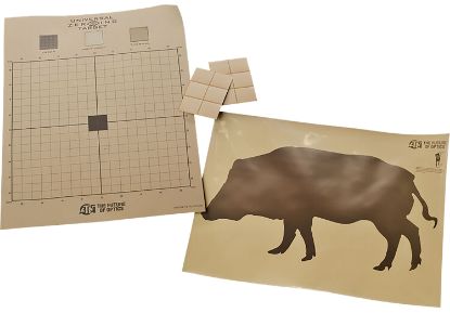 Picture of Atn Acmkirtgbr Thermal Target Kit Boar Paper 30" X 24" Brown Includes 12 Plasters/2 Targets 
