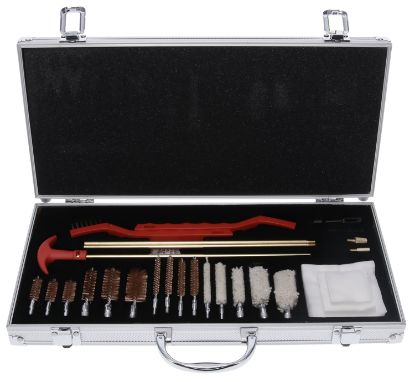 Picture of Birchwood Casey Pgck Premium Cleaning Kit Multi-Caliber/27 Pieces Silver 