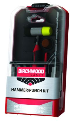 Picture of Birchwood Casey Arpnchhmkit Hammer & Punch Kit Black/Red Ar Platform Firearm 19 Pieces 