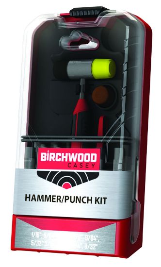 Picture of Birchwood Casey Arpnchhmkit Hammer & Punch Kit Black/Red Ar Platform Firearm 19 Pieces 