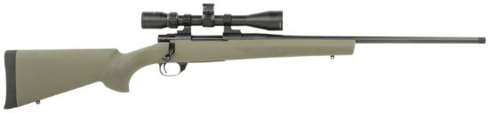 Picture of Howa Hgp2250g M1500 Gamepro Gen2 22-250 Rem 4+1 22" Barrel, Blued Steel Receiver, Green Hogue Overmolded Synthetic Stock Includes Nikko Stirling Gamepro 4-12X40mm Scope 