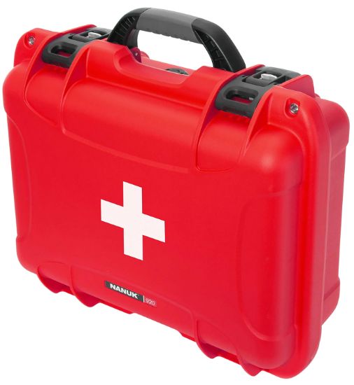 Picture of Nanuk 920Fsa9 920 First Aid Case Red Resin With Latches 15" L X 10.50" W X 6.20" H Interior Dimensions 