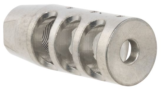 Picture of Tacfire Compensator Stainless Steel With 5/8"-24 Tpi Threads 2.50" Oal For 308 Win 