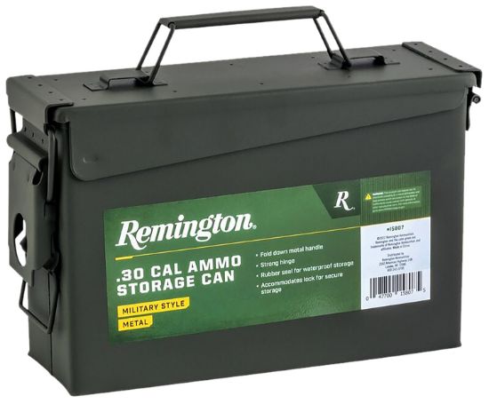 Picture of Remington Accessories 15807 Field Box 30 Cal Rifle Green Metal 