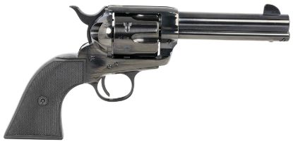 Picture of Taylors & Company 200103 1873 Sao 45 Colt (Lc) Caliber With 4.75" Barrel, 6Rd Capacity Cylinder, Overall Blued Finish Steel & Black Checkered Grip 