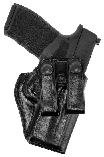 Picture of Galco Sum876rb Summer Comfort Iwb Black Leather Belt Loop Fits Springfield Hellcat Pro Right Hand 