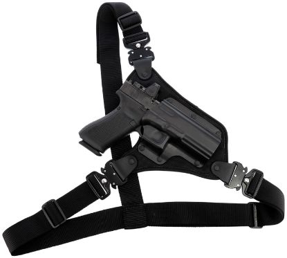 Picture of Galco Hr248rb High Ready Fits Chest Up To 58 " Black Kydex/Nylon Shoulder/Torso Strap Fits Sig P220/P226/Browning Bda Right Hand 