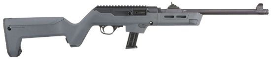 Picture of Ruger 19134 Pc Carbine *State Compliant 9Mm Luger 10+1 16.10" Threaded Barrel, Matte Black Oxide Metal Finish, Stealth Gray Stock, Optics Ready 