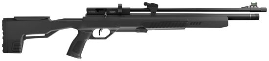 Picture of Crosman Cpi77s Icon Air Rifle Pcp 177 12+1 Shot Black Black Receiver Black Fixed All Weather Stock 