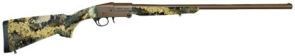 Picture of Charles Daly 930338 101 Full Size 20 Gauge Break Open 3" 1Rd 26" Flat Dark Earth Cerakote Steel Barrel & Receiver, Fixed Truetimber Prairie Synthetic Stock 