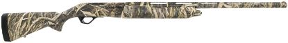 Picture of Winchester Repeating Arms 511283292 Sx4 Waterfowl Hunter 12 Gauge With 28" Barrel, 3.5" Chamber, 4+1 Capacity, Overall Mossy Oak Shadow Grass Habitat, Left Hand (Full Size) Includes 3 Chokes 