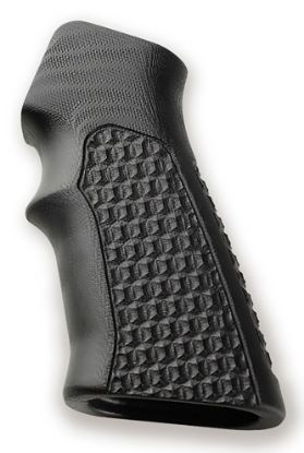 Picture of Hogue 15129 Pistol Grip Made Of G10 With Black Chain Link Finish For Ar-15, M16 