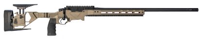 Picture of Seekins Precision 0011710137Fde Havak Hit Pro 6Mm Creedmoor 3+1 24" Threaded, Black Barrel/Rec, Flat Dark Earth Adjustable Chassis With Folding Stock, Scope Mount, Timney Trigger, Arca Rail 