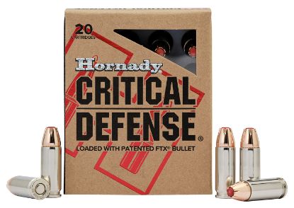 Picture of Hornady 90050 Critical Defense 30 Super Carry 100 Gr Hornady Flex Tip Expanding 20 Per Box/ 10 Case 