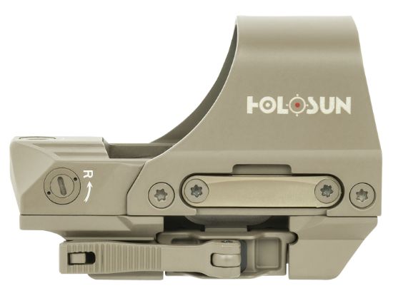 Picture of Holosun Hs510cfde Hs510c-Fde Flat Dark Earth 0.91 X 1.26 2 Moa Red Dot/65 Moa Red Circle Multi Reticle 