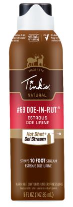 Picture of Tinks W6260 #69 Hot Shot Deer Attractant Doe In Estrus Scent Gel 5 Oz Gel Stream 