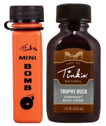 Picture of Tinks W6197 Trophy Buck Deer Attractant Buck Urine Scent 1 Oz Includes Mini Bomb 