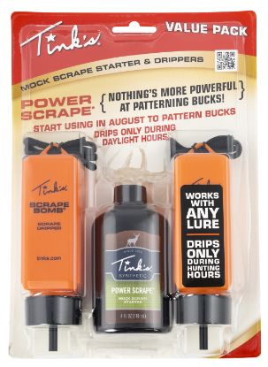 Picture of Tinks W5945 Power Scrape Value Pack Deer Attractant Mock Scrape Scent 4 Oz Dripper 2 Pk 