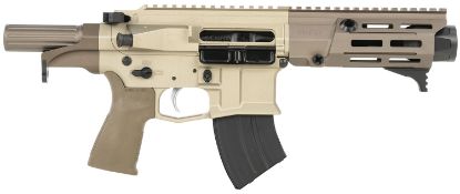 Picture of Maxim Defense Mxm50800 Pdx 505-Sps 7.62X39mm Caliber With 5.50" Barrel, 20+1 Capacity, Arid Brown Metal Finish, Arid Brown Polymer Grip 