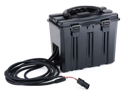 Picture of Spartan Scbatbx12v1 Camera Battery Box Compatible With 12 Volt Battery Black 