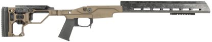 Picture of Christensen Arms 8100000104 Modern Precision Rifle Chassis Desert Brown For Rem 700 Short Action 