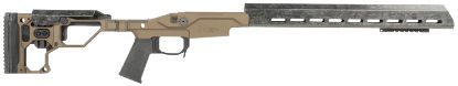 Picture of Christensen Arms 8100000105 Modern Precision Rifle Chassis Desert Brown For Rem 700 Short Action 