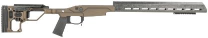 Picture of Christensen Arms 8100000107 Modern Precision Rifle Chassis Desert Brown For Rem 700 Long Action 