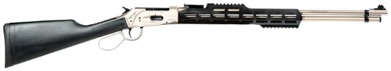 Picture of Gforce Arms Gflvr24sstac Huckleberry 410 Gauge Lever 2.5" Chamber 9+1 24", Stainless Barrel/Rec, Black M-Lok Handgaurd/Synthetic Stock, Hiviz Sights, 3 Chokes 