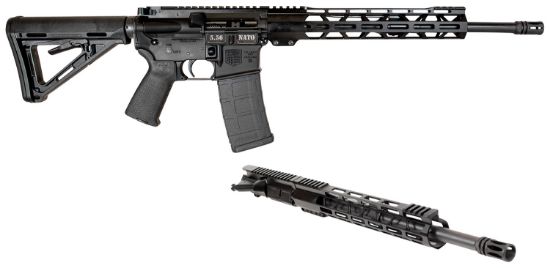 Picture of Diamondback Db1721k001 Db15 Combo 5.56X45mm Nato & 300 Blackout 16" 30+1, Black, Carbon Rec, 12" M-Lok Handguard, Magpul Carbine Stock & Grip, Includes 2 Uppers 