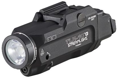 Picture of Streamlight 69473 Tlr-10 G Gun Light With Green Laser Black Anodized 1,000 Lumens White Led 