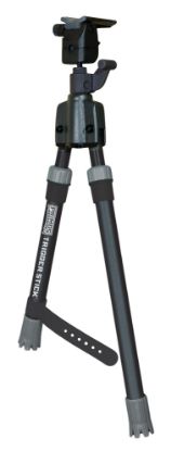 Picture of Primos 65825 Trigger Stick Bipod Made Of Steel With Black & Gray Finish, Qd Swivel Stud Attachment Mount Type & Short Height (Clam Package) 