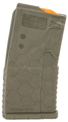Picture of Hexmag Hx1020ar15odg Shorty Od Green Polymer 10Rd 5.56X45mm Nato For Ar-15 